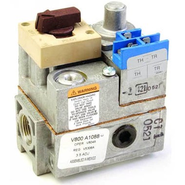 RESIDEO V800A1088/U Gas Valve V800 Standing Pilot Standard Opening 24V 3/4 x 3/4 Inch NPT