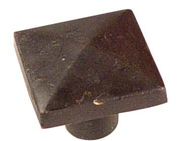 EMTEK Emtek 86145FB Square Cabinet Knob Flat Black Bronze
