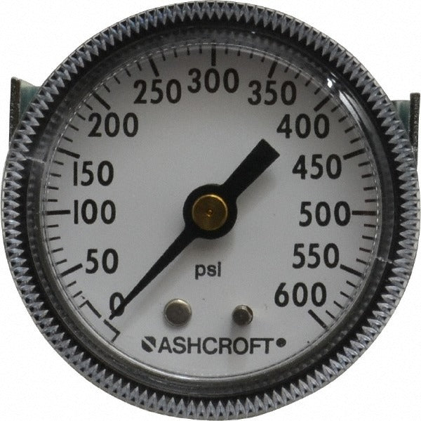 ASHCROFT Ashcroft 662876144730 Pressure Gauge 0-600 Psi 2in Npt