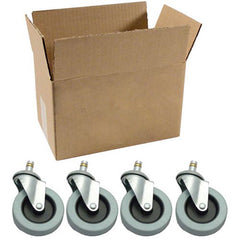 Caster Kit Set Of 4 FG7380L10000 for Rubbermaid  FG7380L10000