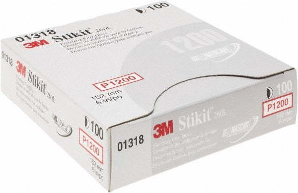 3M 3M 7000044716 Psa Disc 1200 Grit 6 Inch 100 Pack