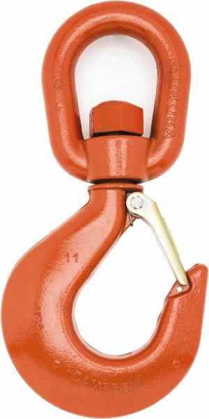 CAMPBELL Campbell 3952215PL Swivel Hoist Hook 1 Ton Alloy Steel
