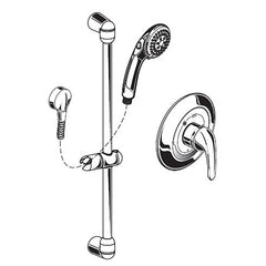 American Standard 1662211XV.002 1.5 GPM Flowise Chrome Commercial Shower System Kit