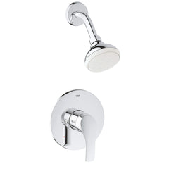 GROHE 3501420A Euosmart Chrome Pressure Balance Tub/Shower Valve Combo Trim Only