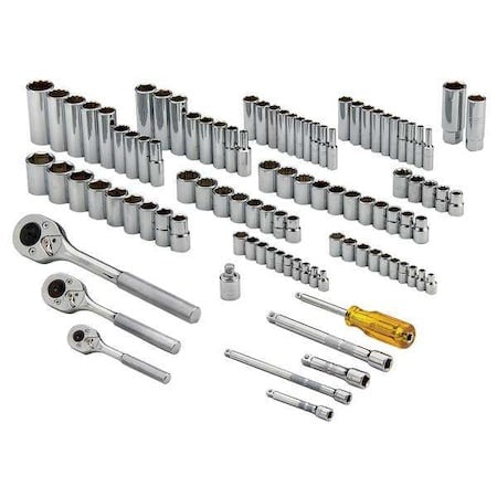 PROTO Proto J47101 101 Piece Socket Set (1/4 inches 3/8 inches 1/2 inches Drive)