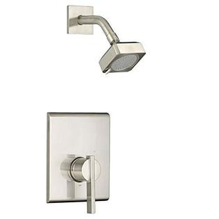 American Standard TU184507.295 Times Square Brushed Nickel Water Saving Shower Trim with Pressure Balance Cartridge