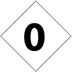 ACCUFORMNMC Accuformnmc DCN60 Hazardous Material Label 7in Square