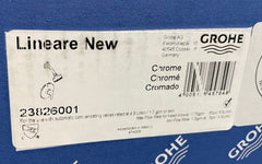 GROHE 23826001 LINEARE NEW CHROME PRESSURE BALANCE VALVE SHOWER COMBO TRIM ONLY