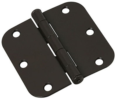 NATIONAL HARDWARE National Mfg N830-325 3.5in Oil Rubbed Bronze Door Hinge 3PK