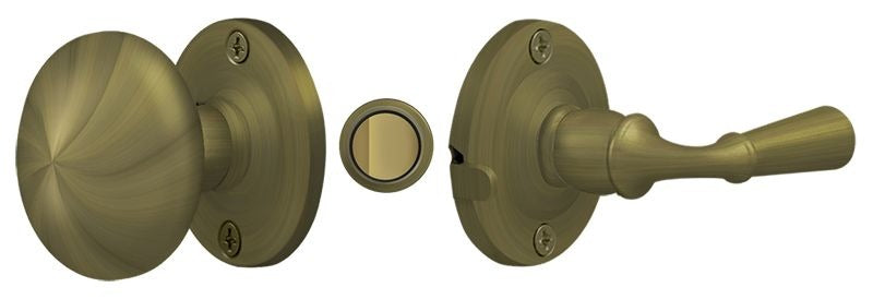 DELTANA Deltana SDL980U5 Storm Door Latch Tubular Lock Antique Brass