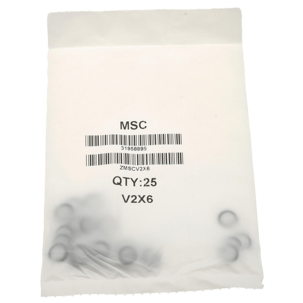VALUE COLLECTION Value Collection ZMSCV2X6 Viton O-ring 6in Id 10in Od