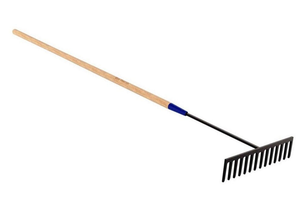 BON TOOL Bon Tool 19-138 Asphalt Rake 16 in Head 60 in Handle (76-1/2 in Overall) Replacement 11-437
