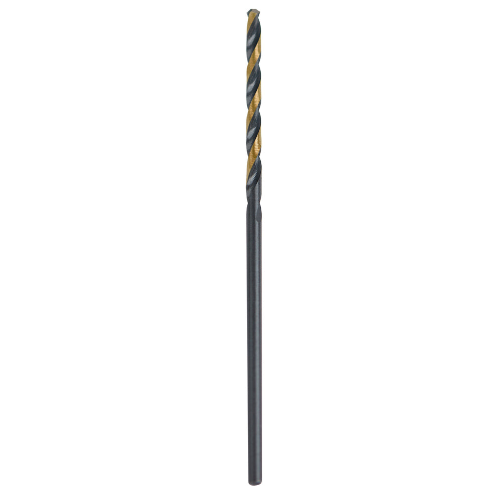 Irwin 3019008B Irwin 1/8 Black/Gold High Speed Steel Jobber Drill Bit