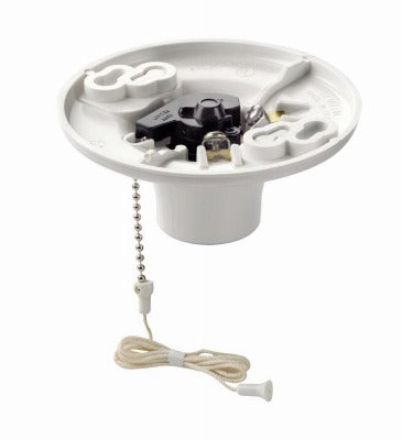 LEVITON Leviton Mfg Co 101-08827-CW4 Pull Chain Lampholder 250W