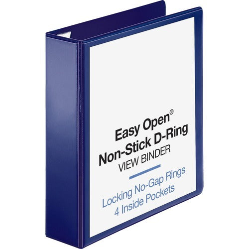 BUSINESS SOURCE Business Source BSN26975 D-ring Binder 2 Inch Navy