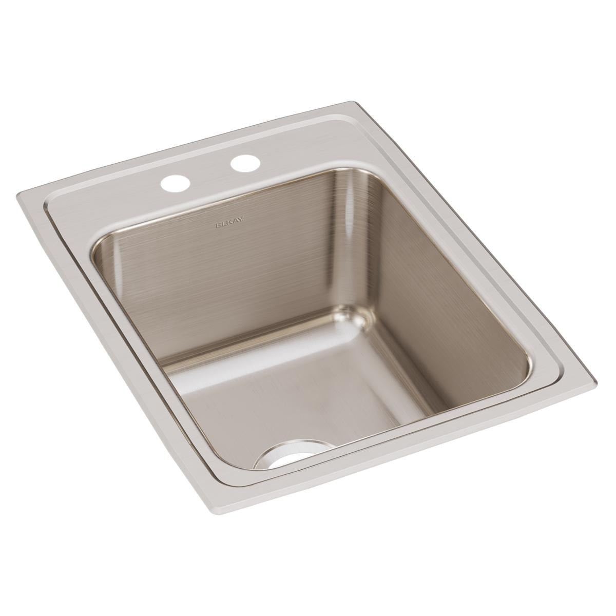 BSC PREFERRED Bsc Preferred DLR1722102 Drop-in Kitchen Sink 17x22