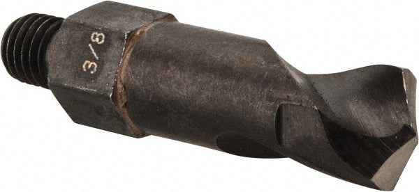 HERTEL Hertel 48538169 Threaded Shank Drill Bit 3/8 in Hss