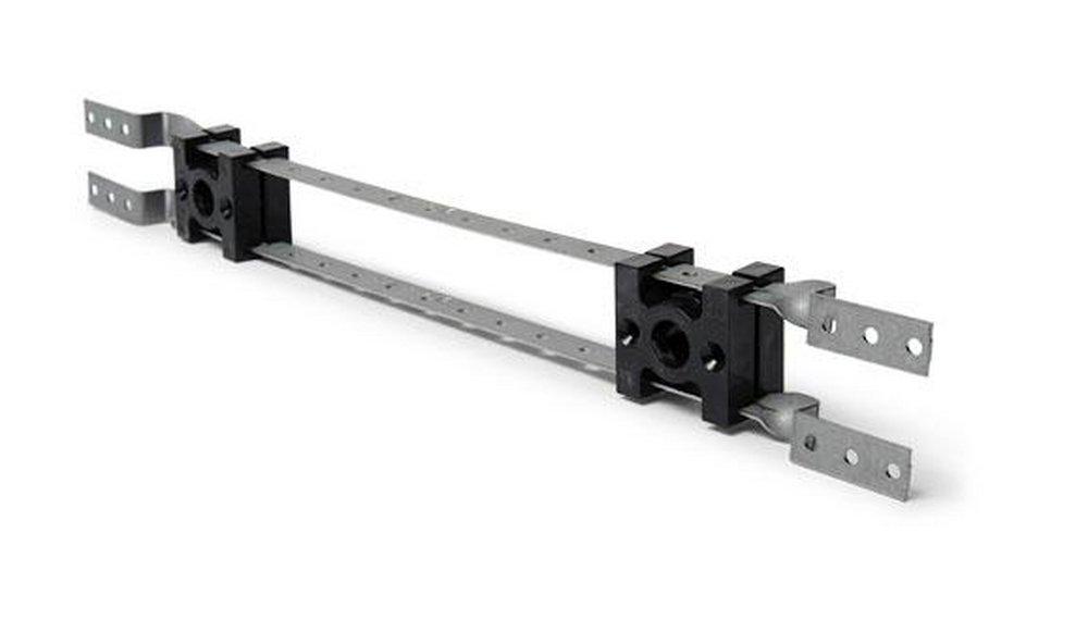 Sioux Chief 525-2422 StrongArm 25-1/4 x 1/2 x 7/8 x 1-3/4 x 5/8 in. 25 lb. Galvanized Steel and ABS Bracket with Lock Block