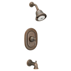 American Standard T440508.224 Quentin Oil Rubbed Bronze Pressure Balanced Bath And Shower Trim Flowise Water Saving 3 Function Shower Head