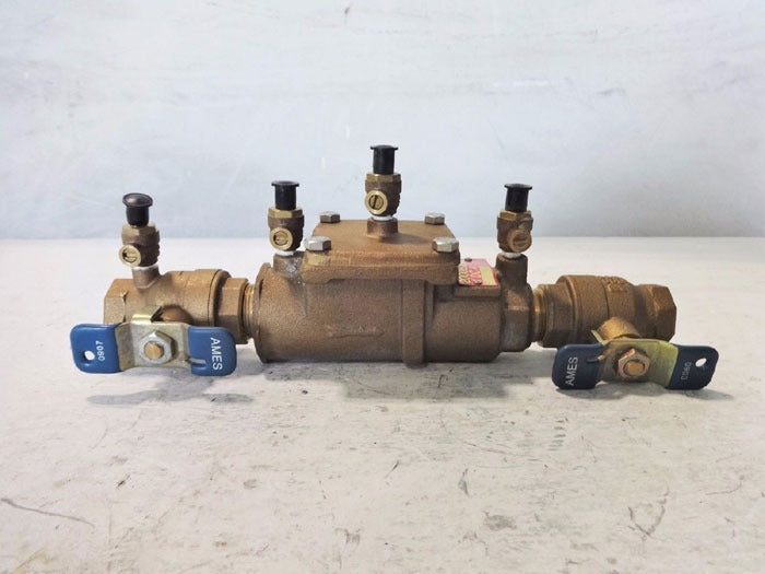 AMES FIRE & WATERWORKS AMES FIRE & WATERWORKS 0062492 Double Check Valve Backflow Preventer Assembly 1 inch