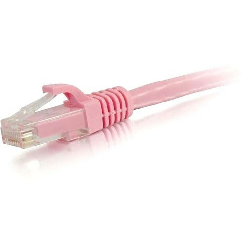 QUIKTRON Quiktron 00494 Cat5e Snagless Patch Cable 3 Feet Pink