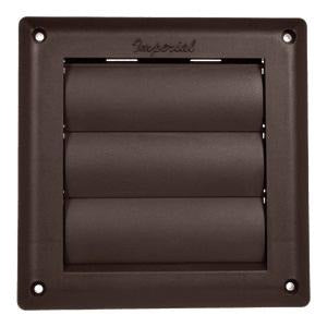 IMPERIAL Imperial VT0562-A Louvered Vent Cap 4 in (IMPVT0562-A)