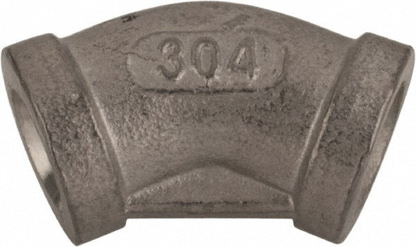 VALUE COLLECTION Value Collection 4LB451/8 45 Degree Pipe Elbow 1/8 in Ss