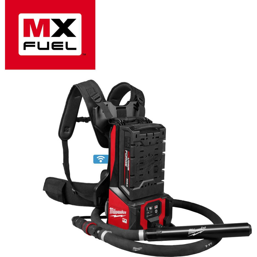 MILWAUKEE Milwaukee Tool MXF372-2XCB Cordless Concrete Vibrator Kit