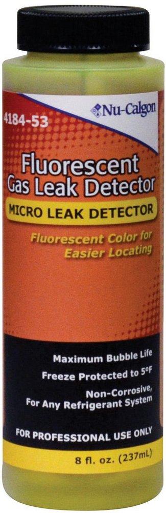 Nu-Calgon 4184-53 Fluorescent Gas Leak Detector 8 Ounce Bottle