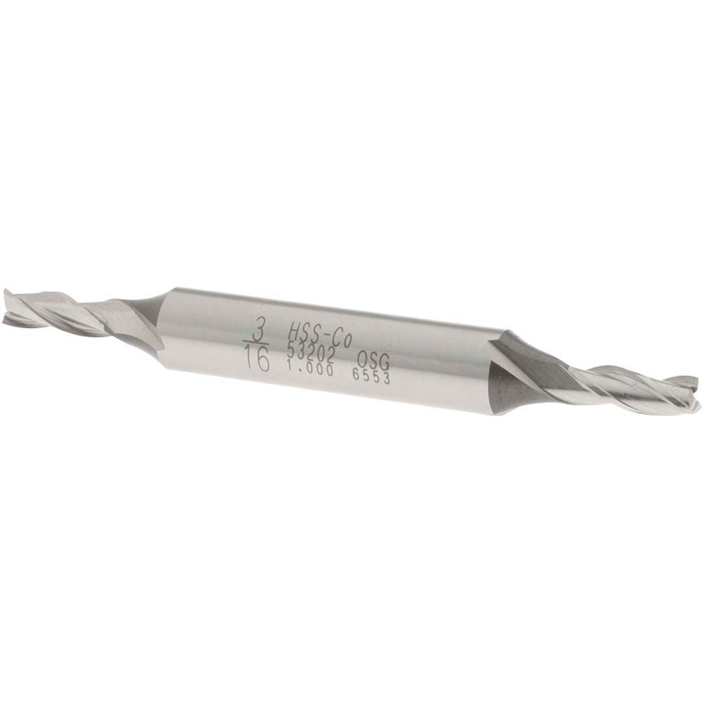 OSG Osg 5320200 Square End Mill 3/16 Inch Cobalt 3 Flute