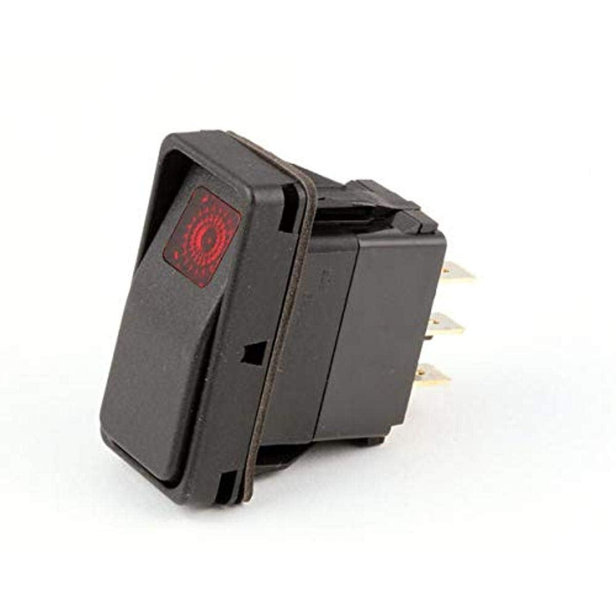 CLEVELAND Cleveland 19993 Rocker Switch DPDT On/Off 1/2 HP (3/4 x 1-5/8) 21CET8