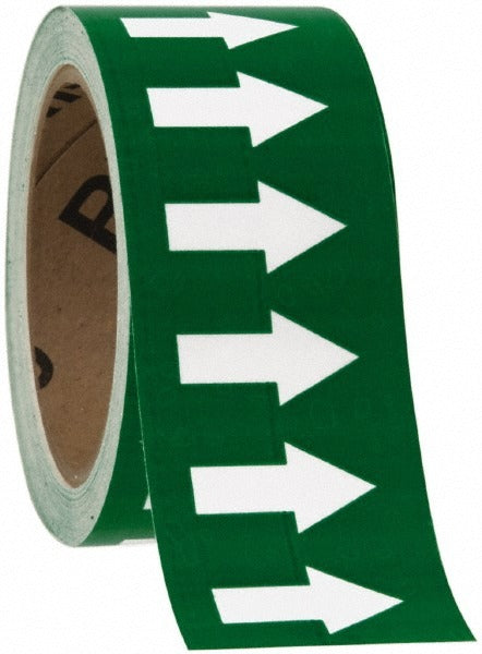 ACCUFORMNMC Accuformnmc H2051G Pipe Marker Arrow No Legend White Green