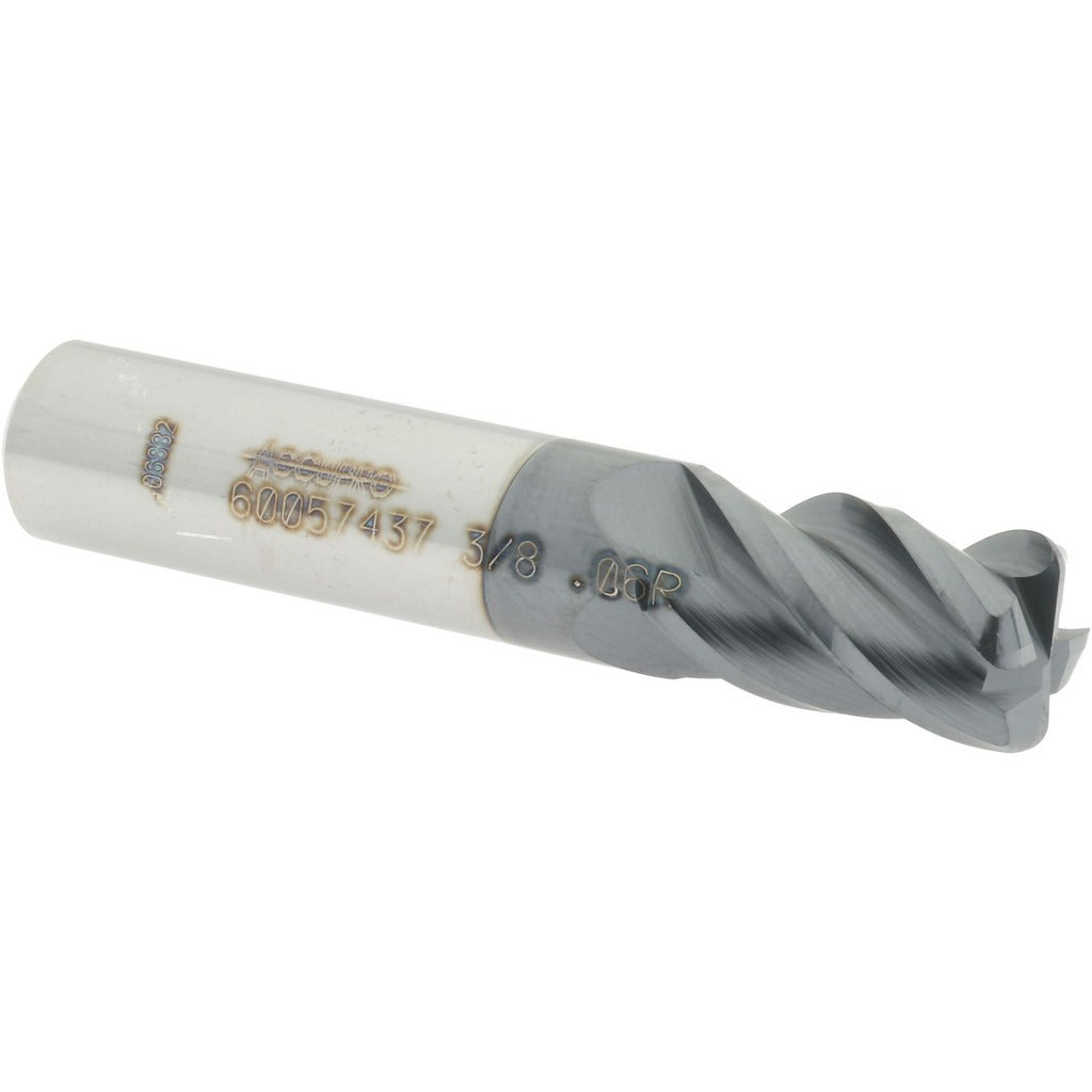 ACCUPRO Accupro 12182896 Corner Radius End Mill 3/8 in 4 Flute