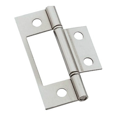 NATIONAL HARDWARE National Mfg N830-433 3in Satin Nickel Bi-fold Door Hinge 5pk