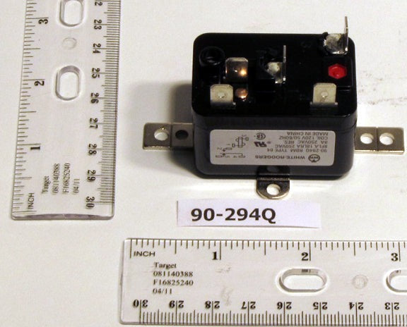 WHITE-RODGERS White-Rodgers 90-294Q Fan Relay, 115/120 Vac