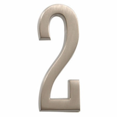 HILLMAN Hillman Fasteners 843282 Adhesive House Number 2 Nickel