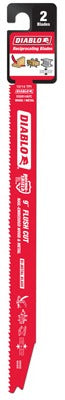 DIABLO Freud DS0914AFC2 9 in 10/14 Tpi Bi-metal Recip Blade 2 Pack