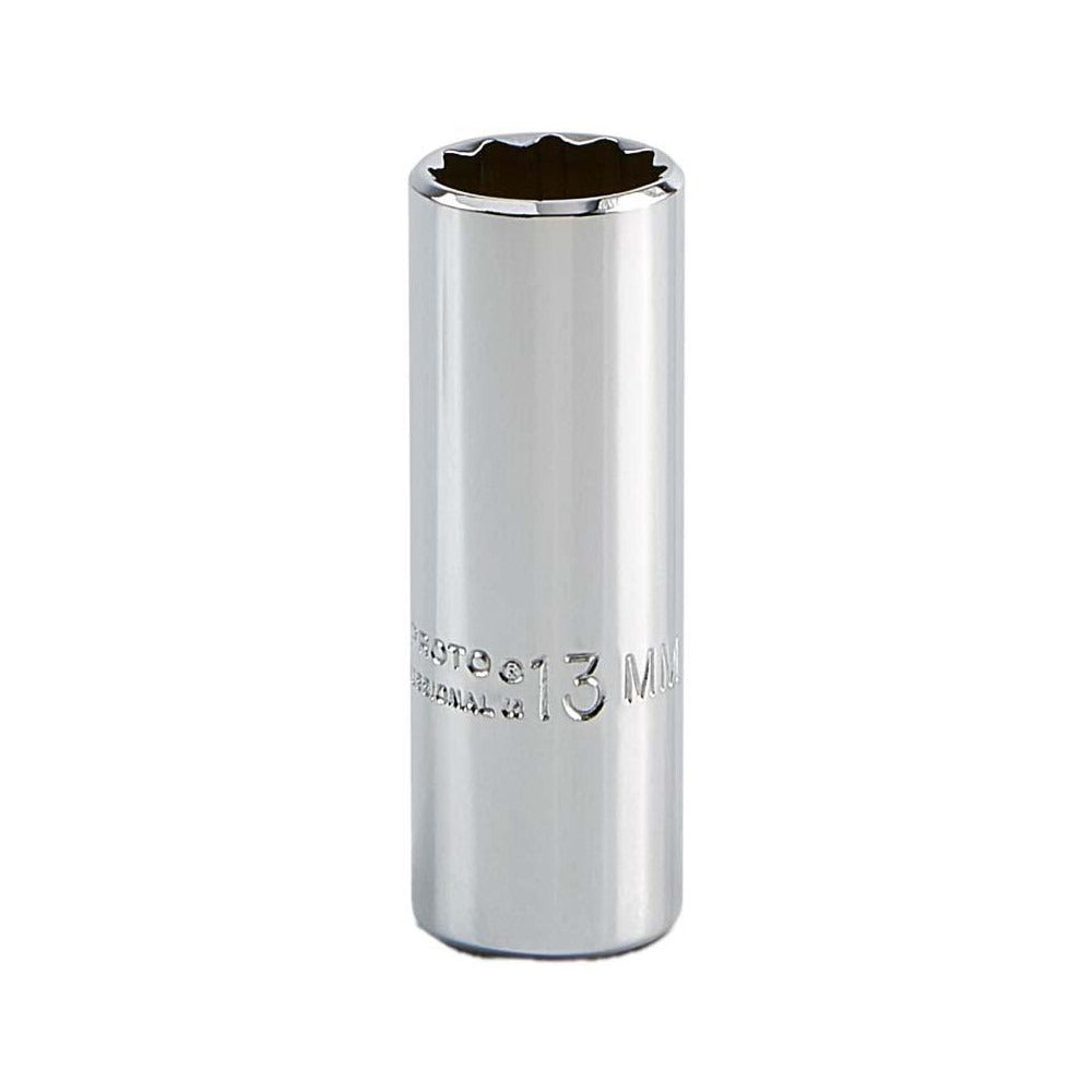 PROTO Proto J4713LTM Deep Hand Socket 13mm 1/4 Drive 12-pt