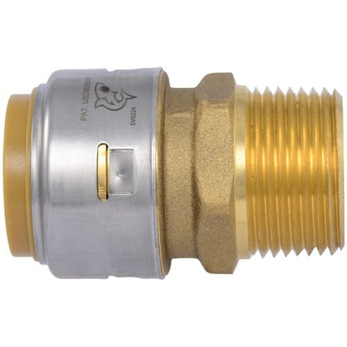 SHARKBITE Sharkbite UR140A Max Male Adapter Push-to-Connect x MNPT 1 in