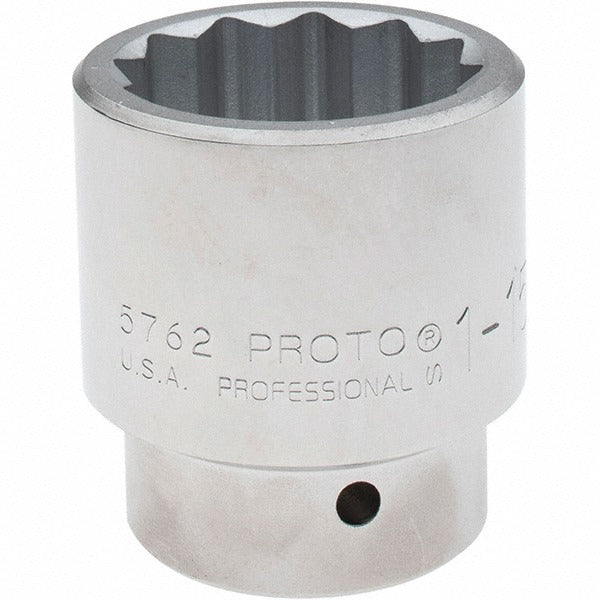PROTO Proto J5762 Hand Socket 1-15/16 in 12-point 1 in Drive