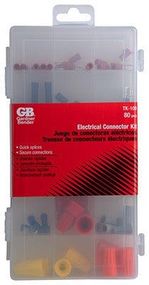 GARDNER BENDER Ecm Industries Llc TK-100 Wire Connector Assortment 80 Piece
