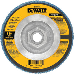 DEWALT DW8357 4-1/2 in. Flap Disc Power 60G T27