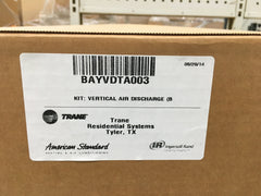 Trane BAYVDTA003 Vertical Air Discharge Kit