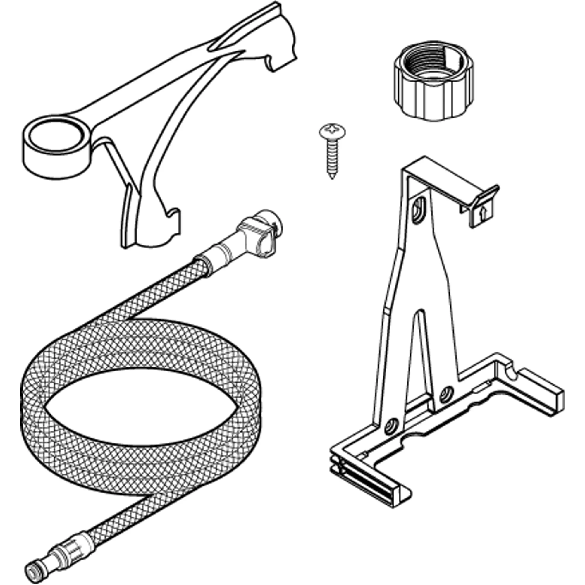 MOEN Moen 199785 U by Moen smart faucet control box wall mount kit (pack 1)