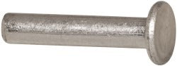 RIVETKING Rivetking 25N125RFLAP/1100 Flat Solid Aluminum Rivet