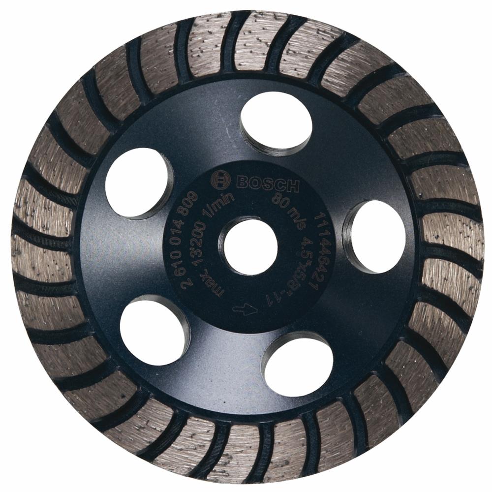 Bosch DC530HD 5 In. Turbo Row Diamond Cup Wheel