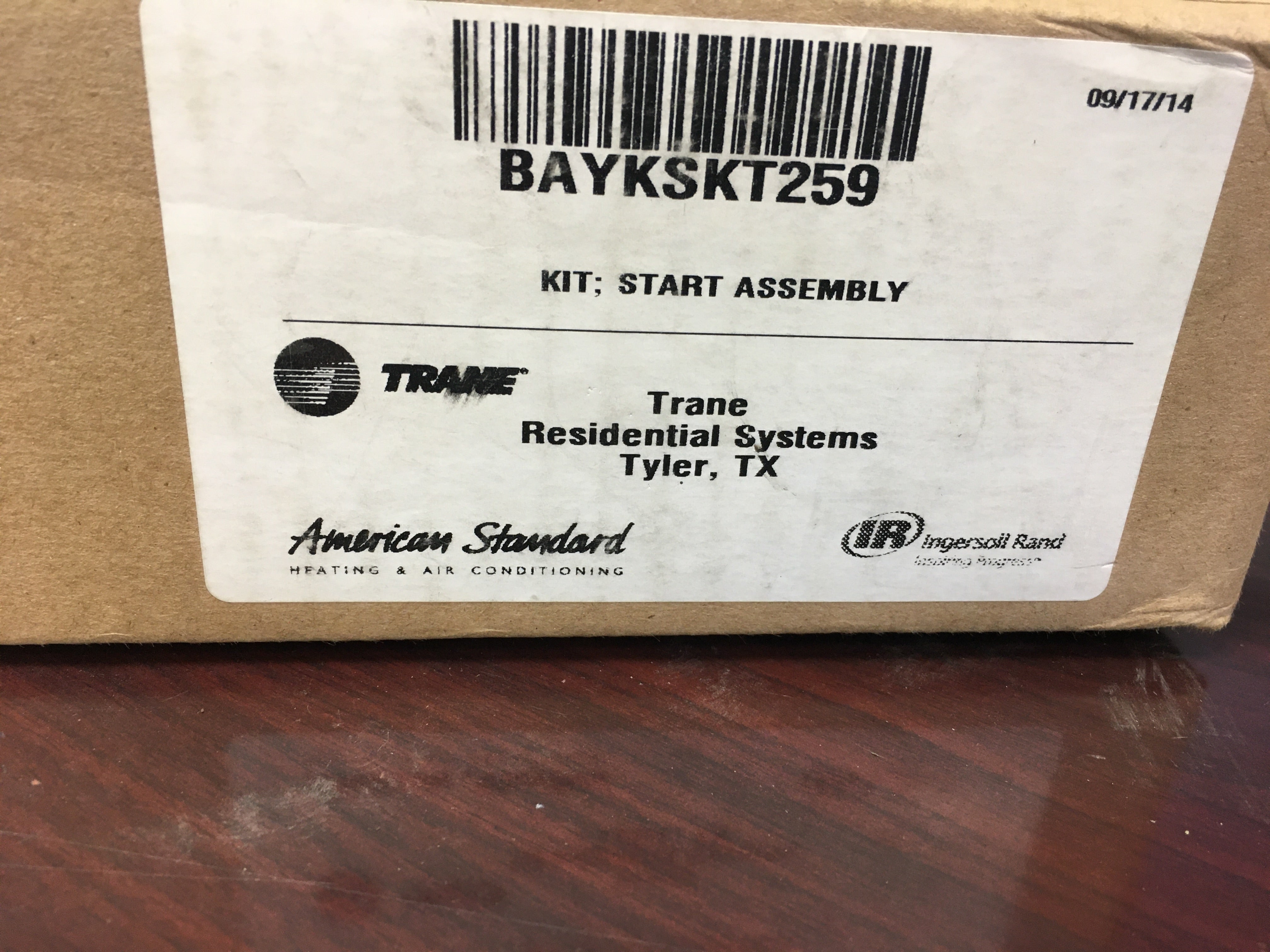 Trane BAYKSKT259 Hard Start Kit