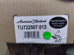 American Standard TU722507.013 Estate Polished Nickel Pressure Balanced Shower Only Trim with Shower Head Less Valve