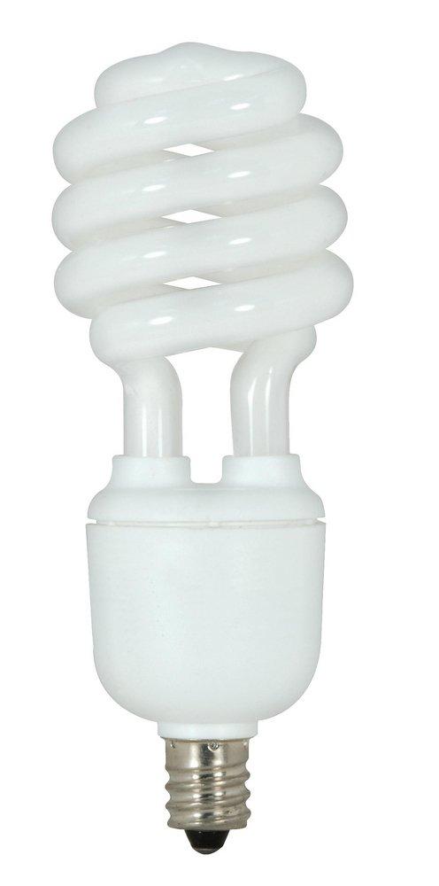 SATCO S7364 13W T2 Compact Fluorescent Light Bulb with Candelabra Base