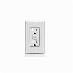 Leviton AFTR1-W SmartlockPro AFCI Receptacle With LED Indicator 125 VAC 15 A